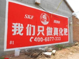 双牌刷墙广告”蕴含了时代命题