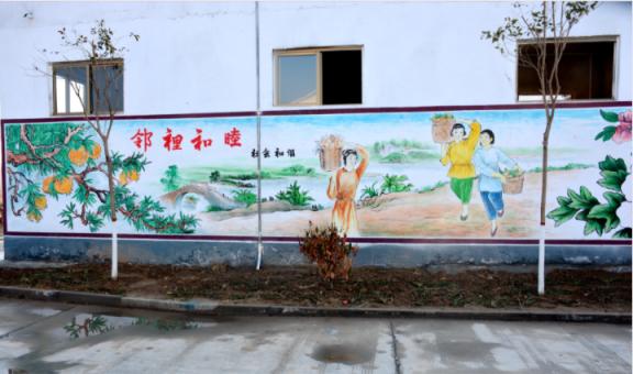 双牌乡镇文化墙 乡风文明焕发新活力