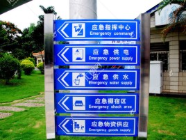 双牌标识导向系统设计需要掌握的四大元素