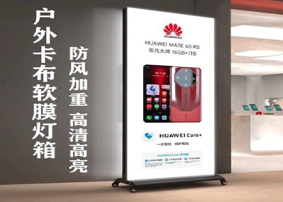 双牌户外防水灯箱的应用特点及适用范围。
